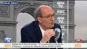 Éric Woerth face à Jean-Jacques Bourdin en direct