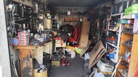Un garage clandestin démantelé et découverte par la police national du Var à Toulon le 28 février 2025.