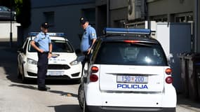 Des policiers croates - Archives