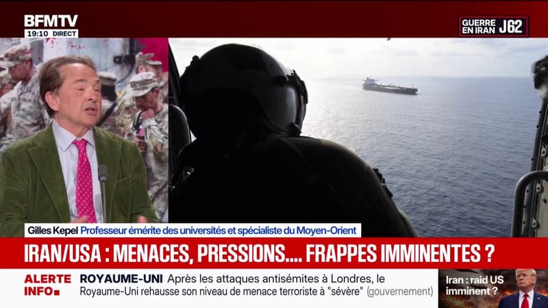 Iran/États-Unis: C'est un moment d'un immense bluff, avant ou non la frappe, observe Gilles Kepel, spécialiste du Moyen-Orient