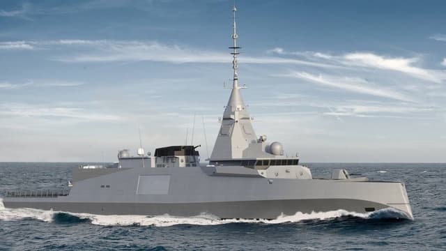 Le radar multifonctions Sea Fire de Thalès est capable de détecter ce qui flotte, vole ou roule dans un rayon de 400 km à 360°