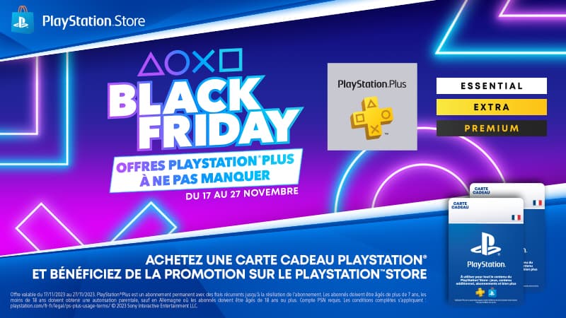 25€ Carte Cadeau PlayStation Store pour PlayStation Plus Essential, 3 Mois