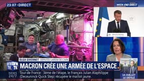 Emmanuel Macron annonce la création d'un commandement militaire de l'espace (2/2)
