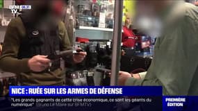 Une armurerie de Nice vend en moyenne quatre fois plus d'armes de défense depuis le dernier attentat