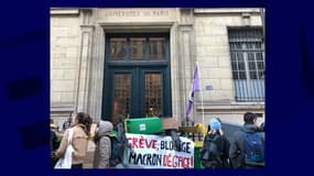 Blocage en cours à Paris IV