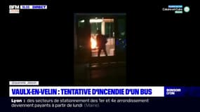 Vaulx-en-Velin : tentative d'incendie d'un bus