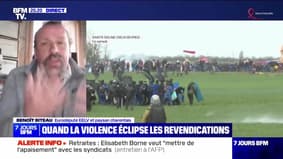 Sainte-Soline: "Les premiers à avoir déclenché des tirs sont les forces de l'ordre", Benoît Biteau - 26/03