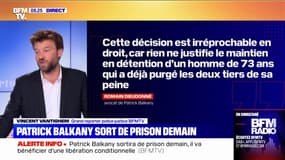 Libération conditionnelle de Patrick Balkany: son avocat évoque une "décision irréprochable en droit"