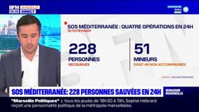 SOS Méditerranée: 228 personnes secourus en mer en moins de 24 heures