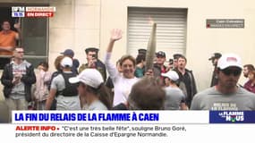 Caen: 170 relayeurs plus tard, la flamme olympique arrive près du chaudron