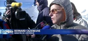 Bernard Cazeneuve alerte sur les risques d'avalanche et salue les secouristes
