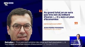 Grèves: le président de la SNCF annonce "un plan d'économie" pour compenser les pertes