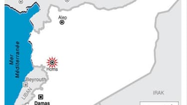 L'ARMÉE SYRIENNE BOMBARDE HOMS