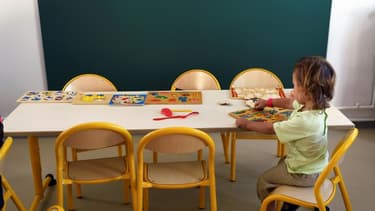 Un enfant de maternelle (photo d'illustration)