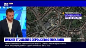 Pas-de-Calais: un chef et deux agents de la police municipale d'Hénin-Beaumont mis en examen