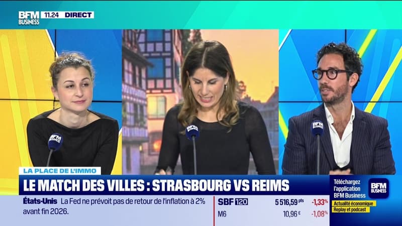 La place de l'immo : Le match des villes, Reims VS Strasbourg - 19/12