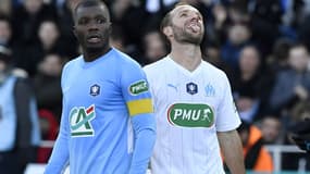 Valère Germain lors du match face à Tréliassac