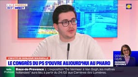 Congrès du PS à Marseille: le conseiller municipal Thibaud Rosique appelle à "l'unité" après la réélection d'Olivier Faure à la tête du parti