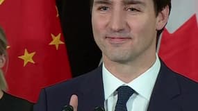 En Chine, Justin Trudeau fait une blague sur la liberté de la presse