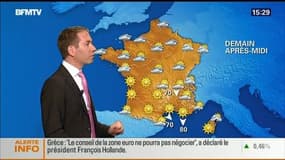 La météo pour ce samedi 20 juin 2015