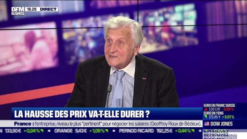 Jean-Claude Trichet (Ancien président BCE) : "Il faut maintenir la stabilité des prix à 2%"