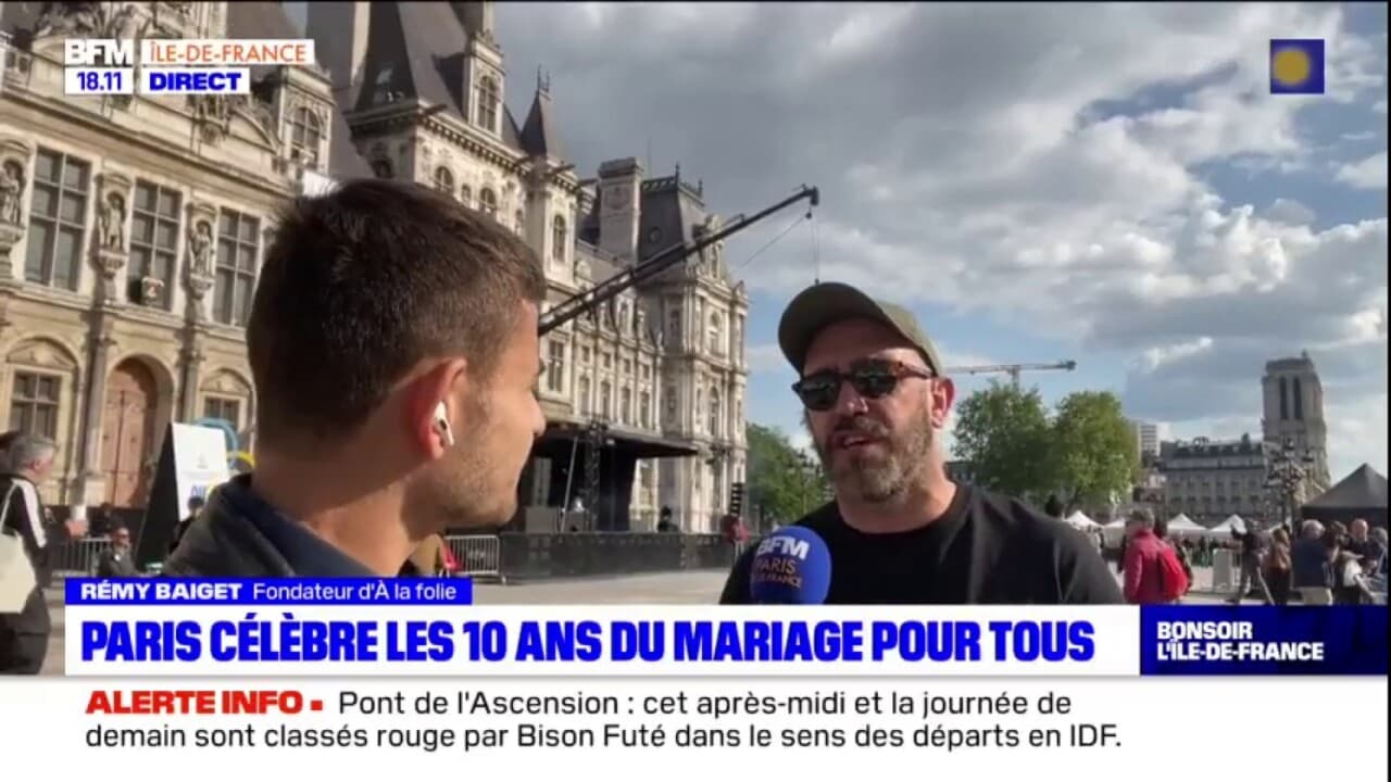 Mariage pour tous : Paris fête bientôt son 10ème anniversaire
