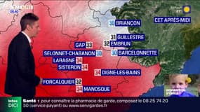 Météo Alpes du Sud: du soleil et de fortes chaleurs ce dimanche, 33°C à Gap et 34°C à Digne-les-Bains