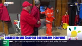 Intempéries: une équipe pour soutenir les pompiers à Guillestre