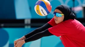 Doaa Elghobashy aux JO de Paris.