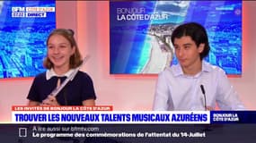 Nice: la jeune flûtiste Célia Mareel joue sur BFM Nice Côte d'Azur