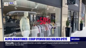 Alpes-Maritimes: coup d'envoi des soldes d'été