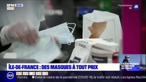 Ile-de-France: des masques parfois très chers en pharmacie ou chez les buralistes