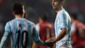Lionel Messi et Javier Pastore 
