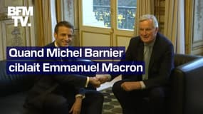 Quand Michel Barnier ne s'imaginait pas Premier ministre d'Emmanuel Macron