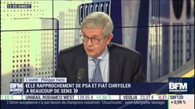 La fusion entre PSA et Fiat-Chrysler "fait sens" selon Philippe Varin