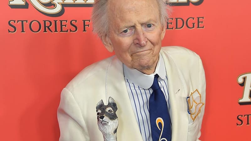 L'écrivain américain Tom Wolfe.