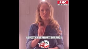 Le foot c'est reparti sur RMC - Laure Lepailleur