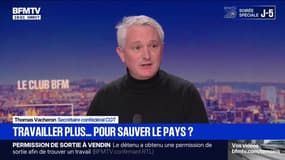 Travailler jusqu'à 12 jours consécutifs légalement: "Comme d'habitude, on veut nous faire travailler plus longtemps", dénonce Thomas Vacheron, secrétaire confédéral CGT