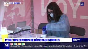 Lyon: des centres de dépistage mobiles et éphémères