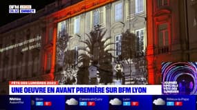 Fête des lumières: des premières œuvres en avant-première sur BFM Lyon