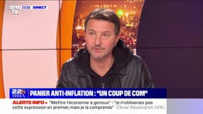 Panier anti-inflation: "Moi, je ne vais pas sponsoriser une campagne de pub pour les grandes chaînes de distribution", affirme Olivier Besancenot