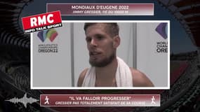 Eugene 2022 - 10000 m : "Il va falloir progresser" reconnait Gressier 11e de la course
