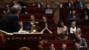 Les députés insoumis à l'Assemblée nationale, le 8 octobre 2019