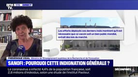 "Le vaccin sera un bien commun": Frédérique Vidal réagit à la démarche de Sanofi