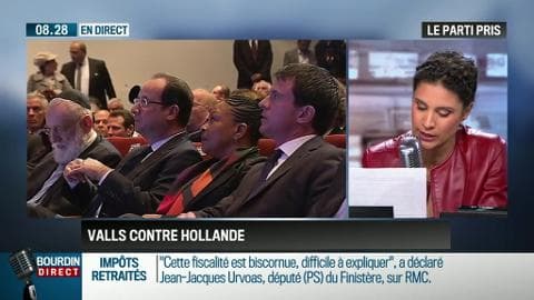 Le parti pris d'Apolline de Malherbe: Manuel Valls est-il frustré par François Hollande ? - 04/11 