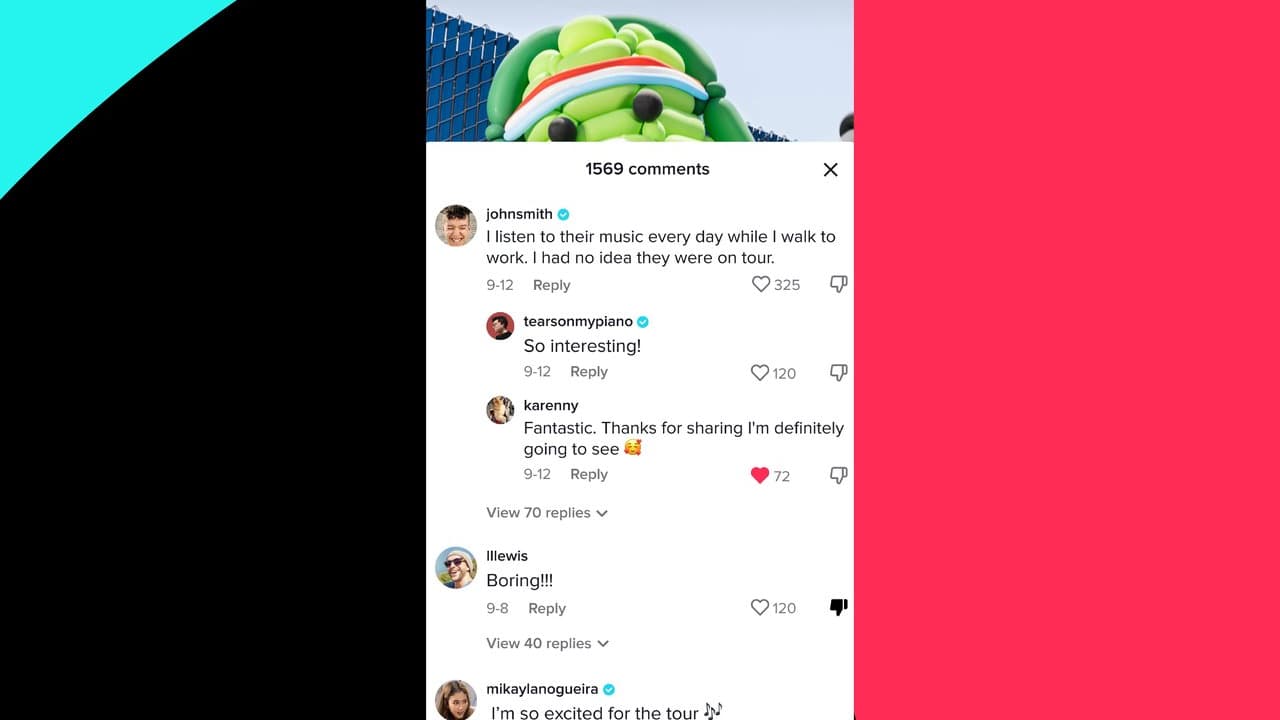 La fonction "Je n'aime pas" de TikTok La fonction "Je n'aime pas" de TikTok