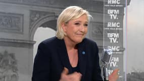 Le Pen: "Fillon a passé la première partie du débat à envoyer ou lire des SMS"