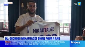 Lyon: Georges Mikautadze signe avec l'OL pour 4 ans 
