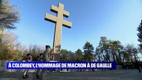 L’hommage d’Emmanuel Macron au général de Gaulle à Colombey-les-Deux-Églises