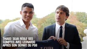 PSG : "La manière ne m'a pas plu", Thiago Silva en veut à Leonardo après son départ 
